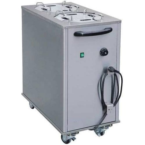 Stainless Steel SS Plate Warmer, For Restaurant, Capacity: 50 Plates
