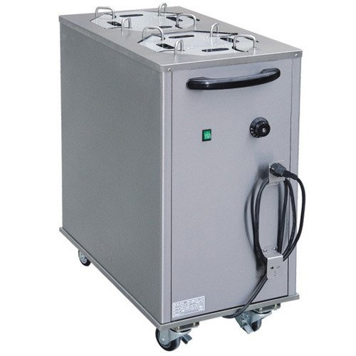 Aahar Stainless Steel Commercial Double Plate Warmer, For Restaurant, 220 V