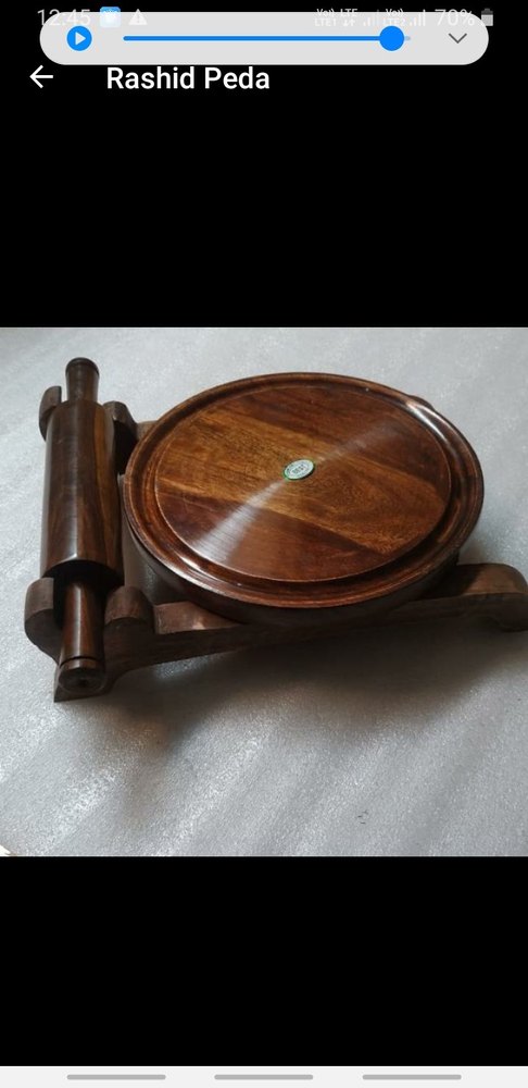 Black Wooden Chakla belan stand, For Home, Size: Y