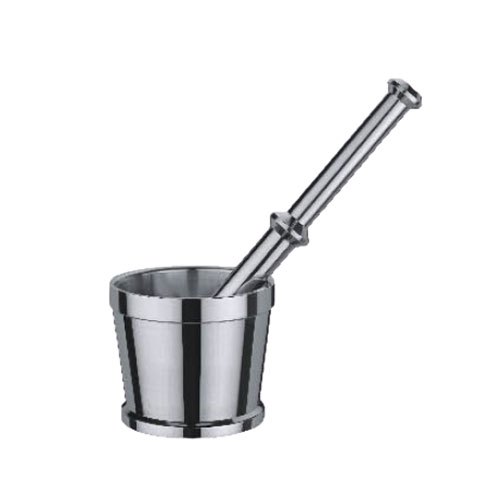 Silver U-13 Stainless Steel Khalbatta