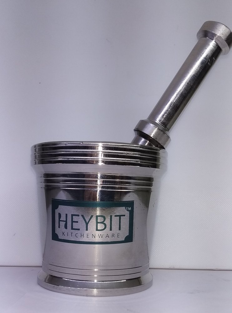 Round Stainless Steel Silver Khalbatta, Loose Packing