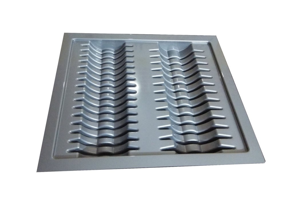 Gray PVC VOLQA Kitchen Plate Holder