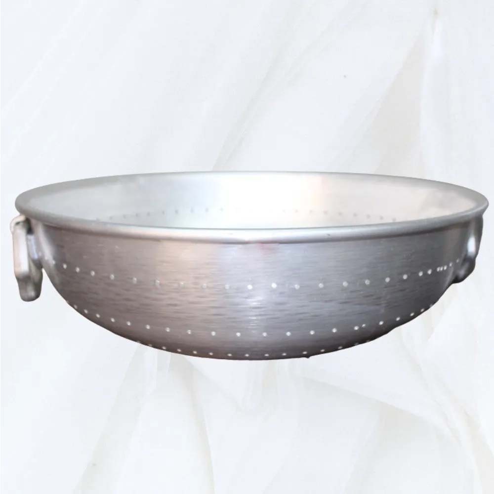 Aluminium Silver Aluminum Rice Strainer, For Home