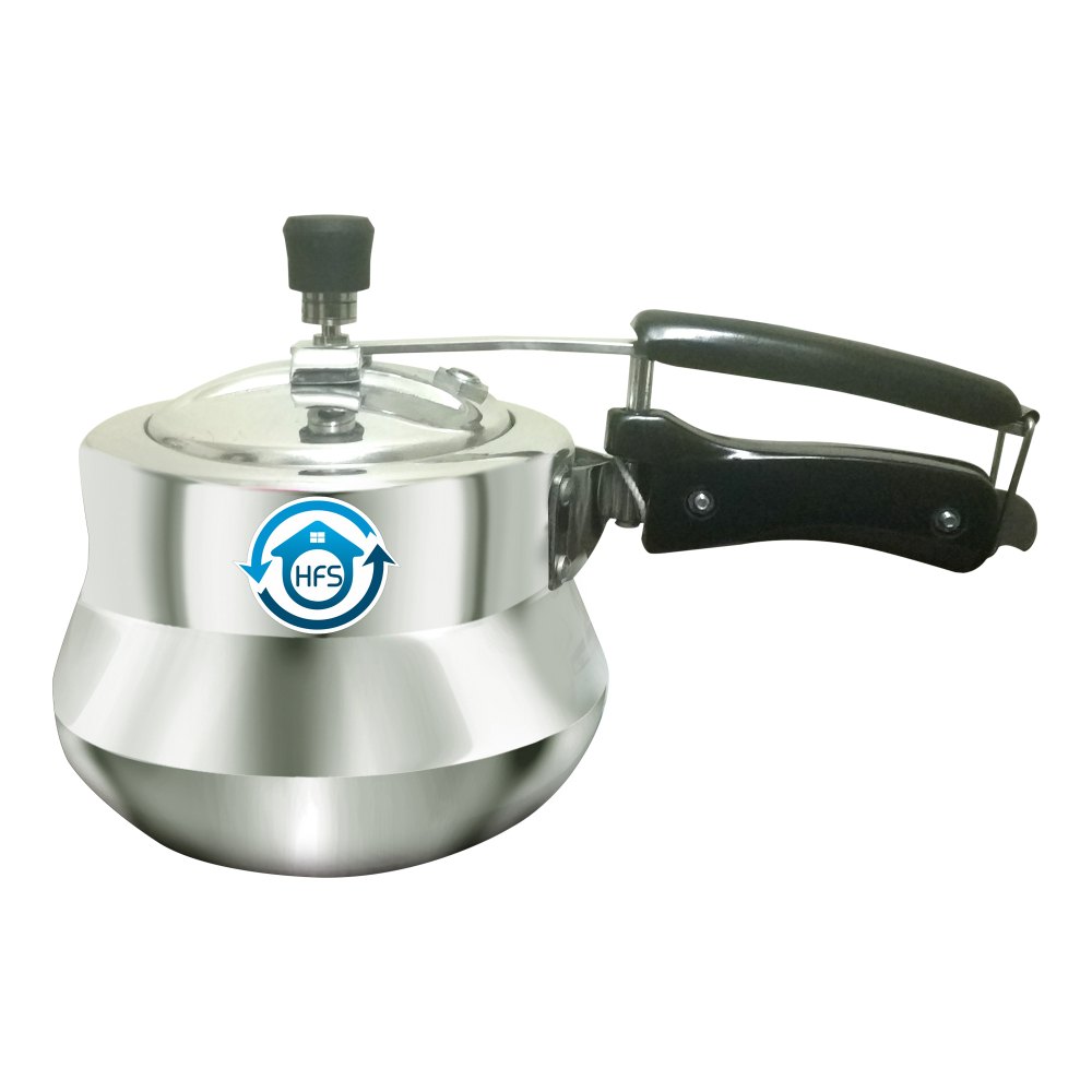 Silver Aluminium 2.5Ltr Matka ST Pressure Cooker, For Home
