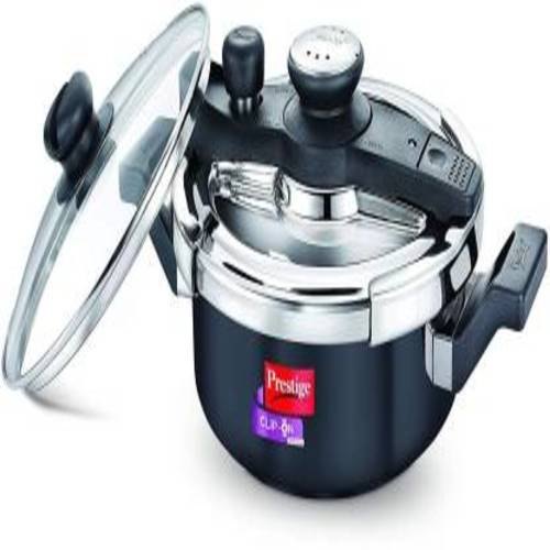 Prestige Svachh Clip on 3 L Induction Bottom Pressure Cooker (Hard Anodized)
