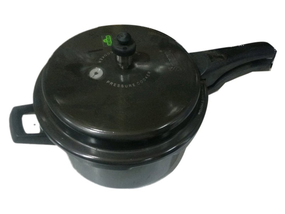 Black Aluminium 2L Sunny Anodized Cooker, For Kitchen