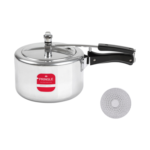 Aluminum Pringle Pressure Cooker Stella 2l, Capacity: 2 Ltr