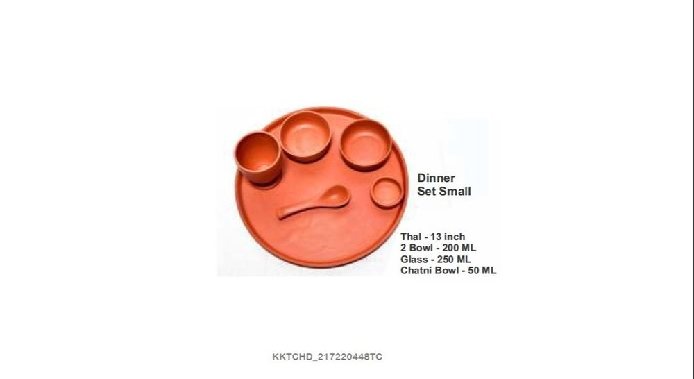 Natural Clay Mitti Ka Bartaan For Restaurant, Size: 8inch
