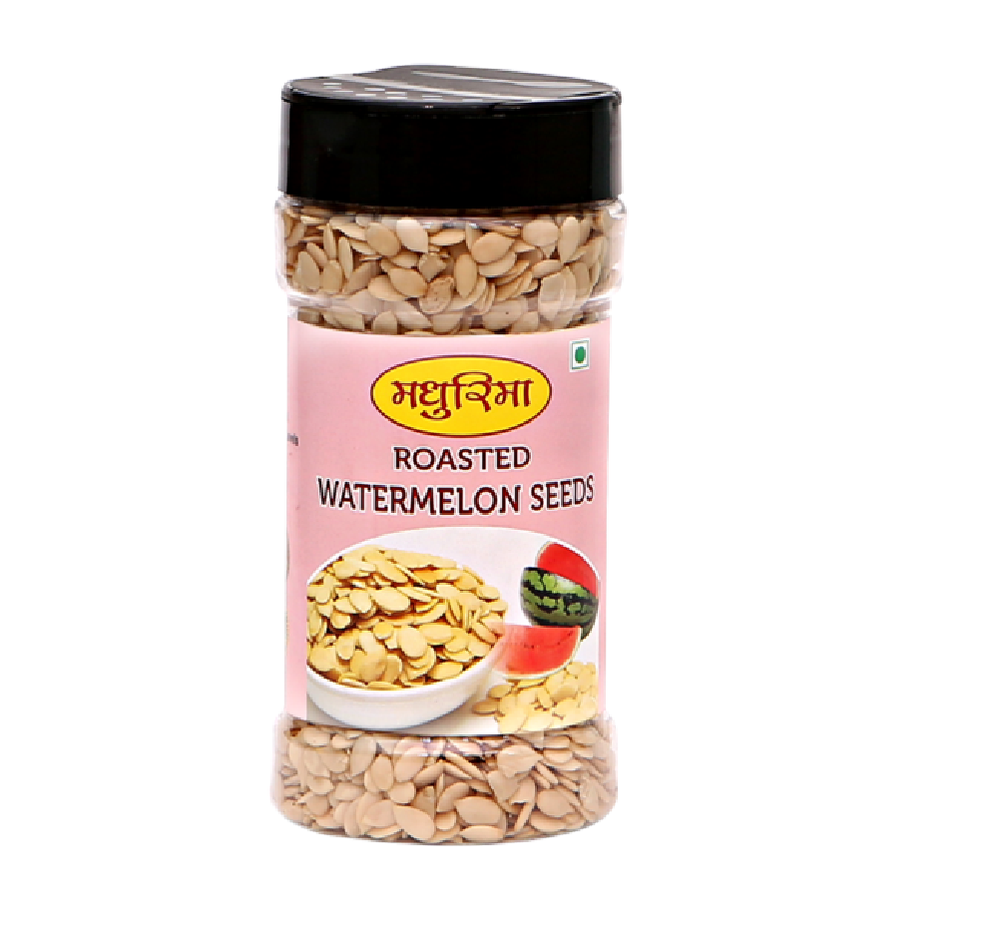 Madhurima Roasted Watermelon Seeds, Packaging Size: 200 g, Packaging Type: Plastic Jar