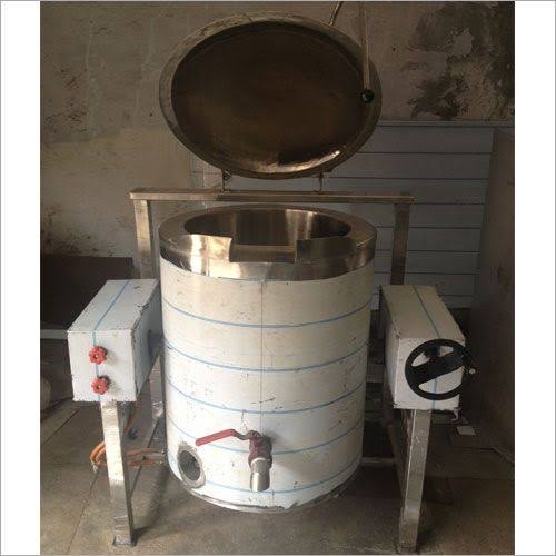 CKE Silver Bulk Cooker, For Hotel, Size: 100 Liter