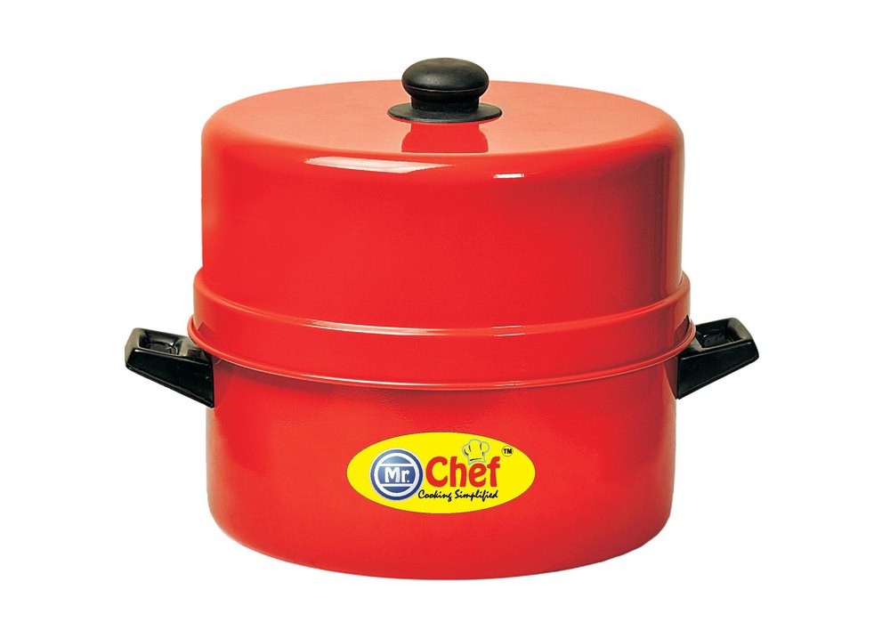 Red Aluminium With Steel Pot Non Stick Unniyappam (Paniyarakkal) Pan 9 Pits, For Home, Capacity: 1 Kg