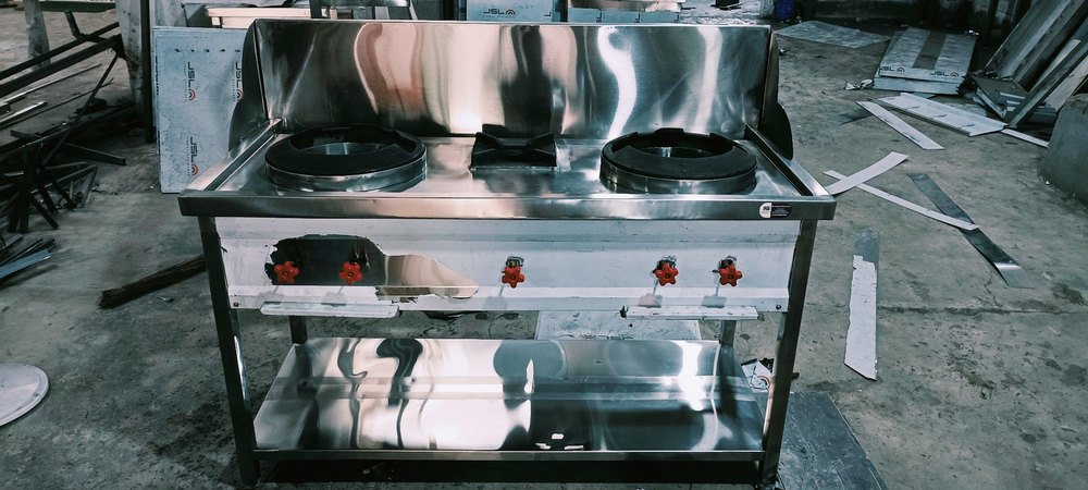 LPG Gas Chinese Cooking Range, For Commercial