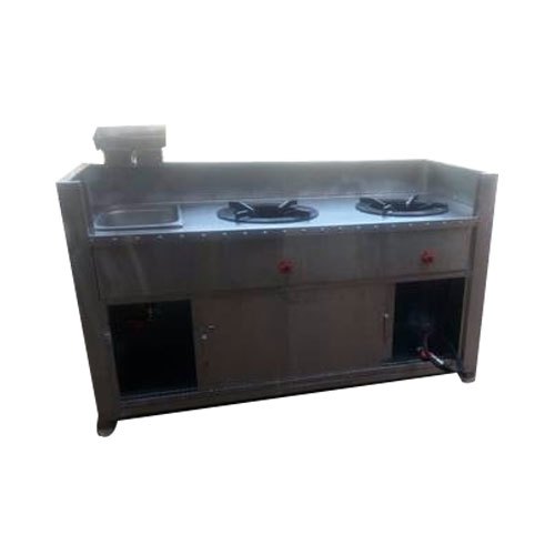 Steel Counter Cooking Range