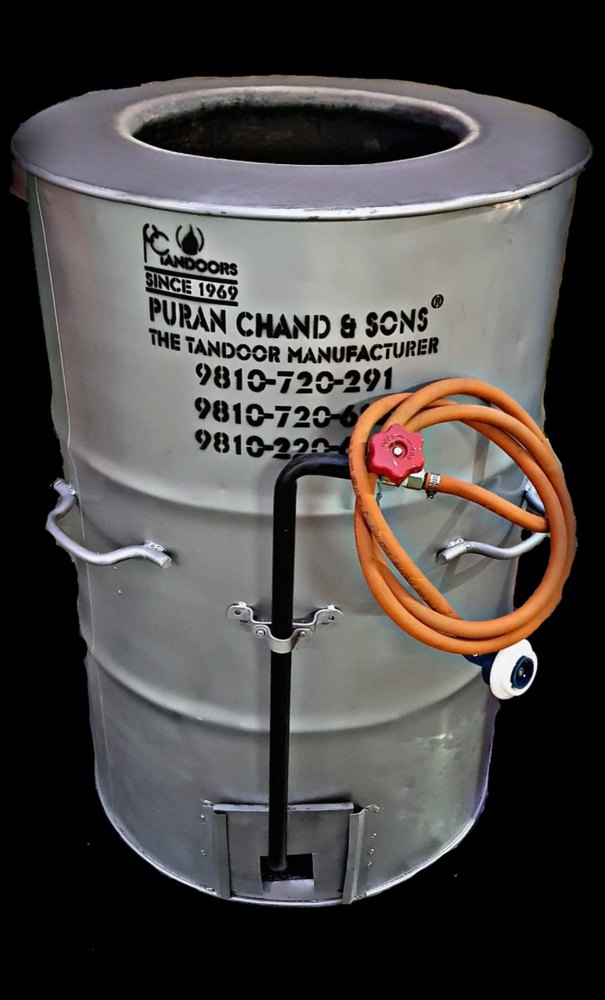Mild Steel Gas Drum Tandoor