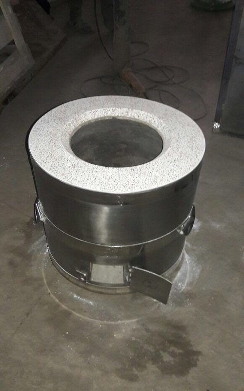 Round SS Drum Tandoor For Restaurant