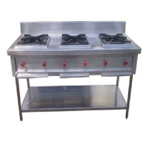 Three Burner Range
