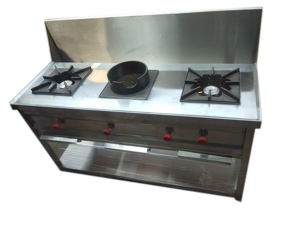 3 LPG Three Burner Chinese Gas Range