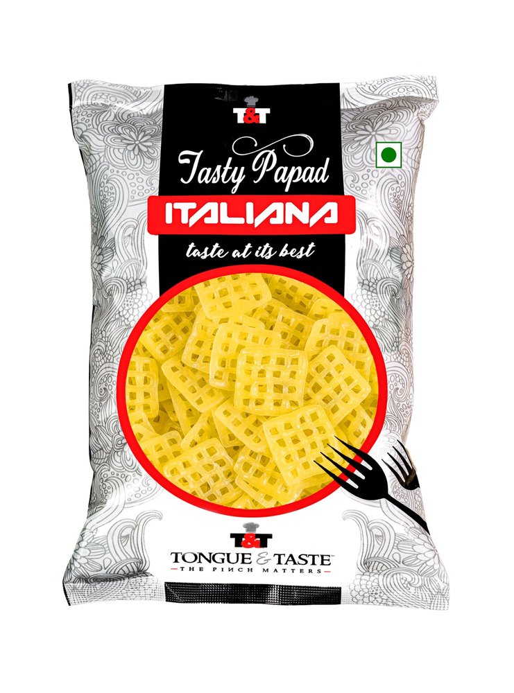 Basic Indian Raw Fryums, Packaging Size: 250g, Packaging Type: Packet