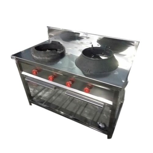 Two Chinese Cooking Range