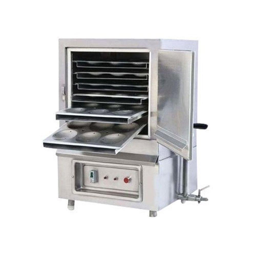 Stainless Steel Induction Idli Steamer, Electric, Capacity: 72 Pieces/Batch