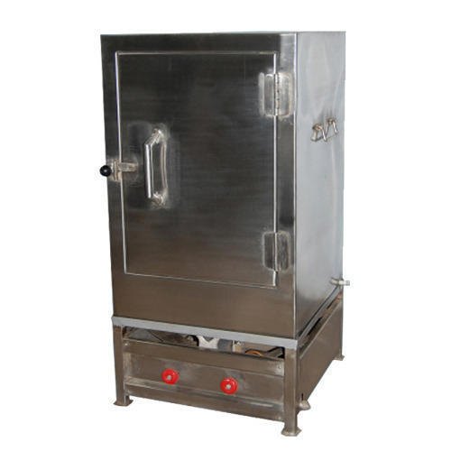 Stainless Steel Gas Idli Steamer, Capacity: 60-350 Idlies
