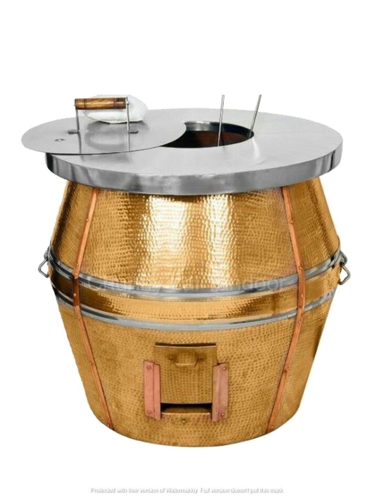 LPG Golden Copper Tandoor, For Restaurant