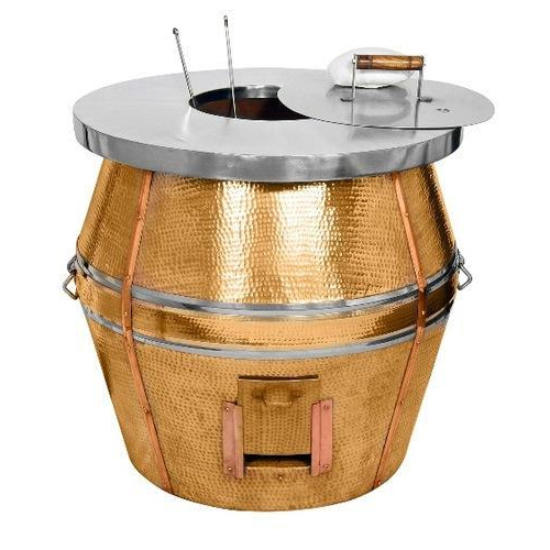 Copper Hammered Commercial Tandoor