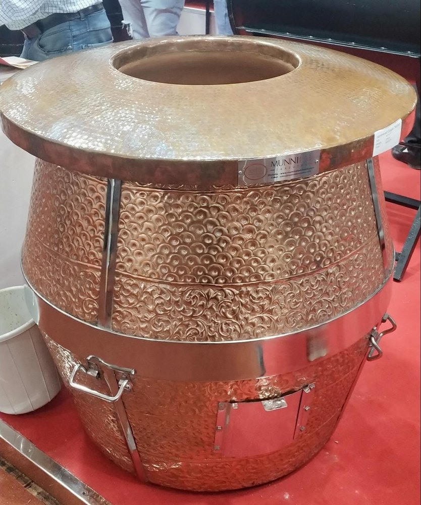 Custom LPG Copper Cladded Tandoor, For Hotel