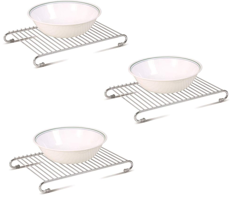 Silver Decent Stainless Steel Hot Plate Stand, For Home