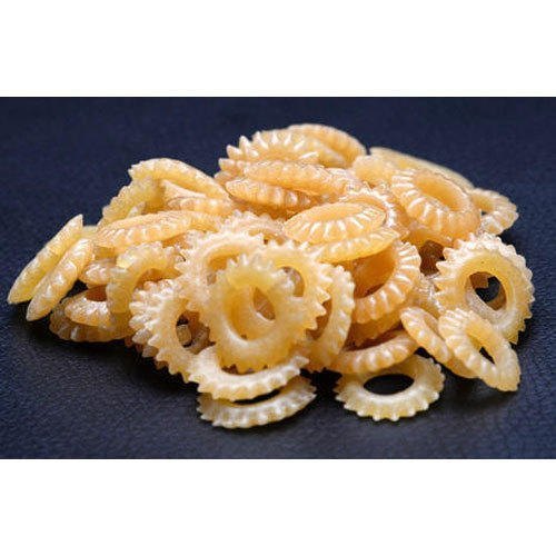 Round Eatable Gear Ring Snacks, Packaging Size: 30 Kg
