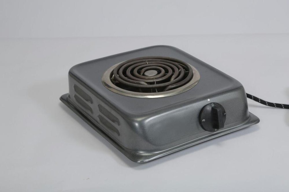 Stainless Steel Hot Plate Cooktops JONSON 1250W, Size: Standard