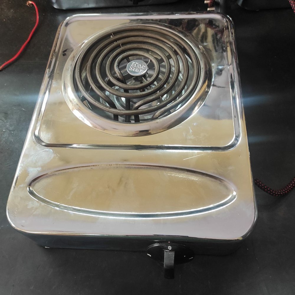 Stainless Steel Hot Plate Electric, Size: 1000 Watt And 2000 Watt