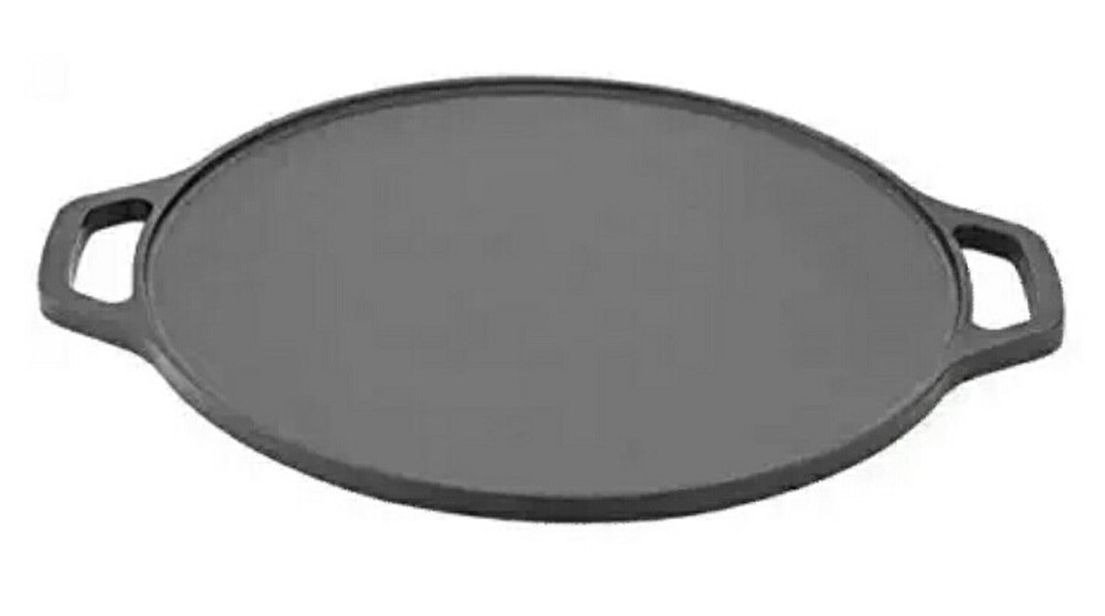 Ammantran Black Pre Seasoned Cast Iron Dosa Tawa, For Hotel, Size: 30Cm