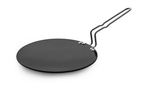 Black Aluminium Hard Anodised Chapati Tawa, Packaging Type: Box
