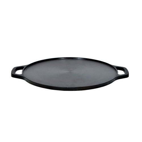 Astar Black Dosa Tawa 12 Inch Machined Polished Cast Iron Pre Seasond, For Kitchen
