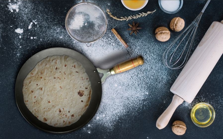 Natural Iron Chapati Tawa, For Home