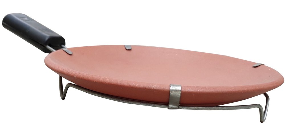 Gas Rusty Terracotta Tawa, For Home, Size: 33 cm
