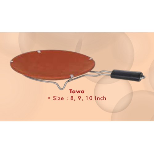 Reddish Brown Red Clay Tawa, Packaging Type: Box
