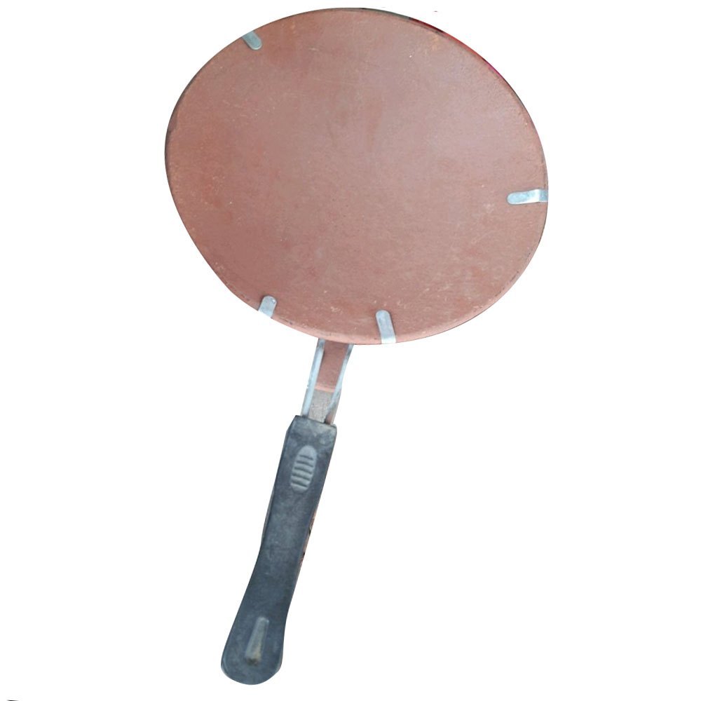 Gas Brown Clay Chapati Tawa, For Home, Size: 4x6x9 Inch