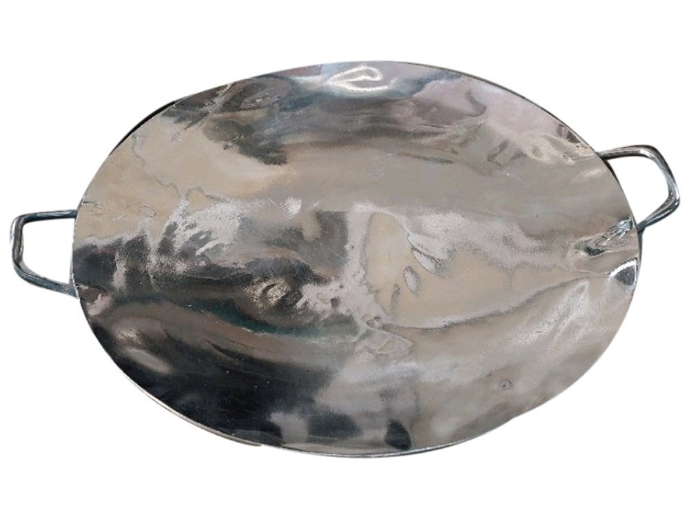 Black Gas SS Tikki Tawa, For Restaurant, Size: 18inch