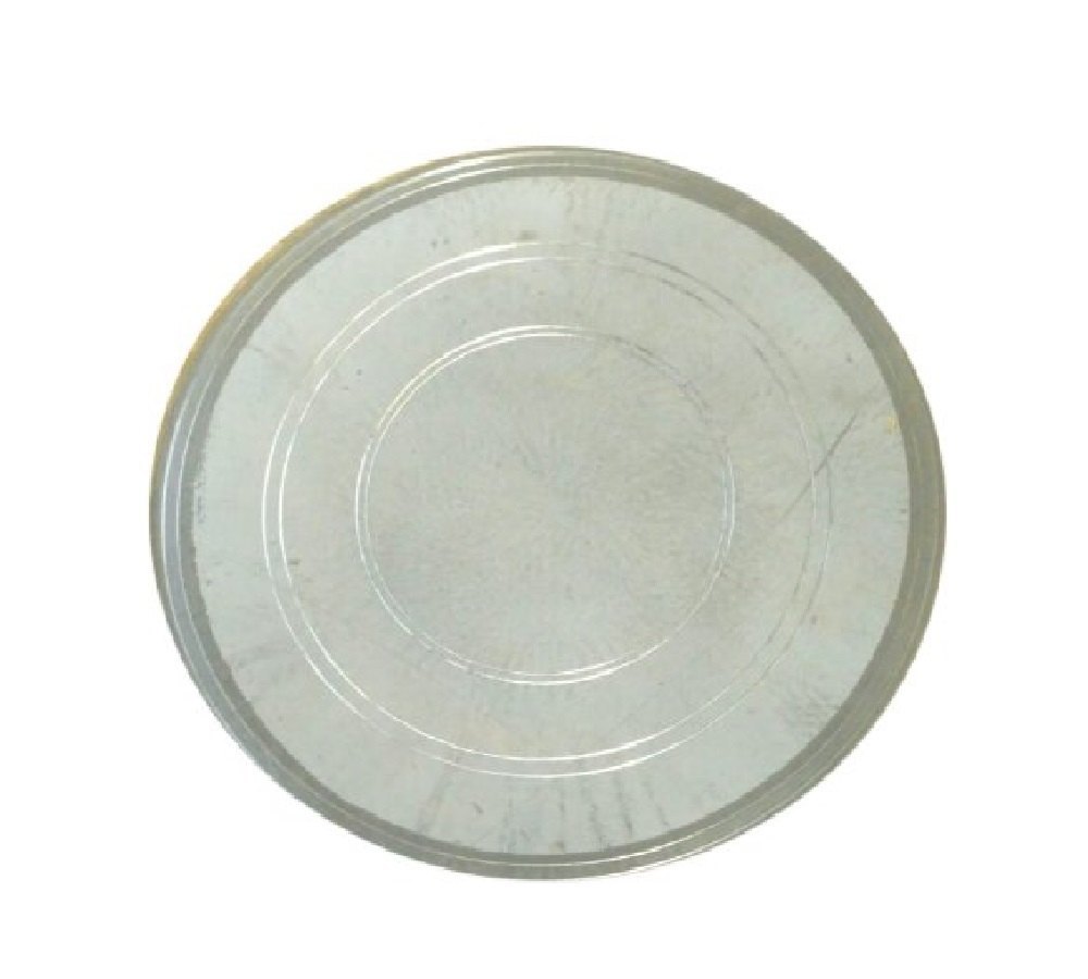 Silver Gas Iron Flat Tawa, For Hotel and Restaurant, Size: 12 Inch (d)