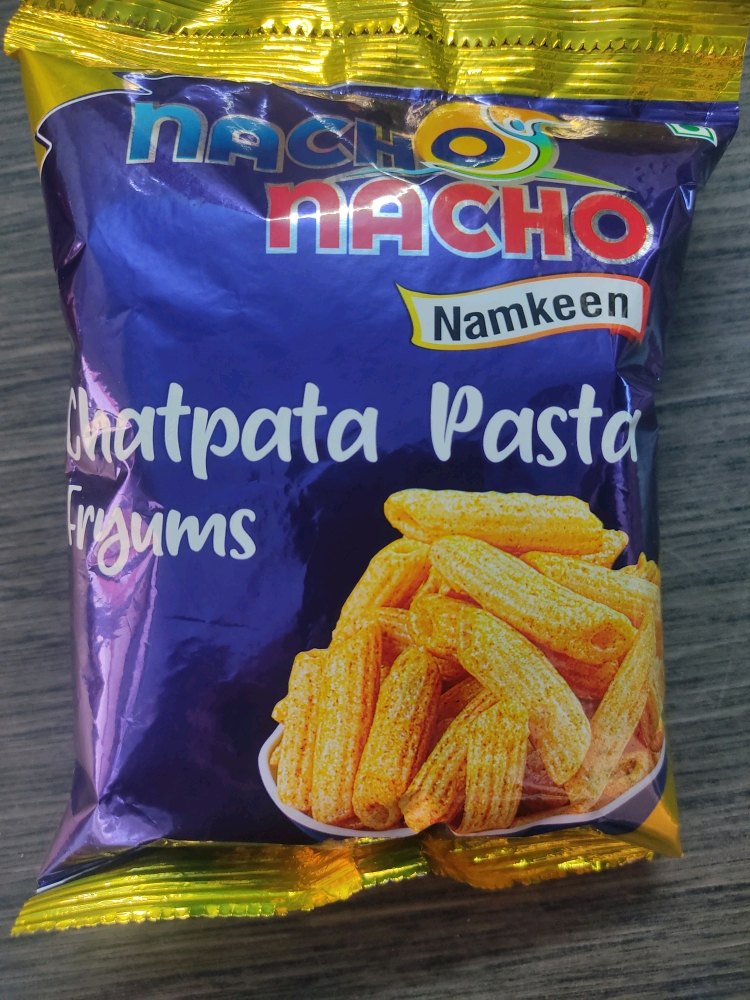 Ready To Eat Fryums, Namkeen Nacho Nacho Chatpata Pasta Fryums, Packaging Size: 22 G