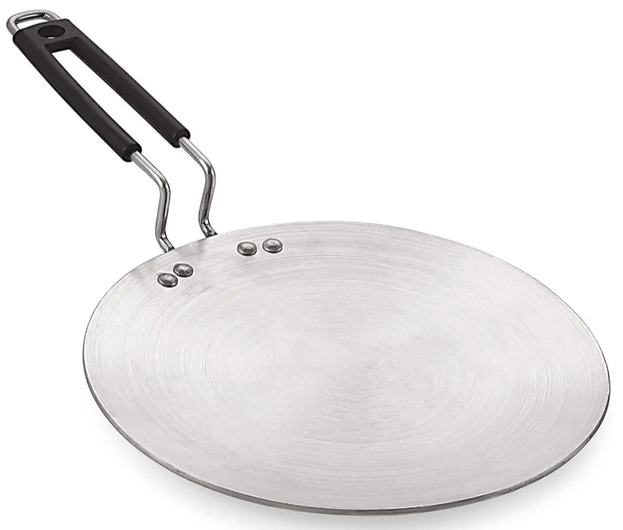 Bhalla Silver Aluminium Chapati Tawa, For Home, Size: 9inch