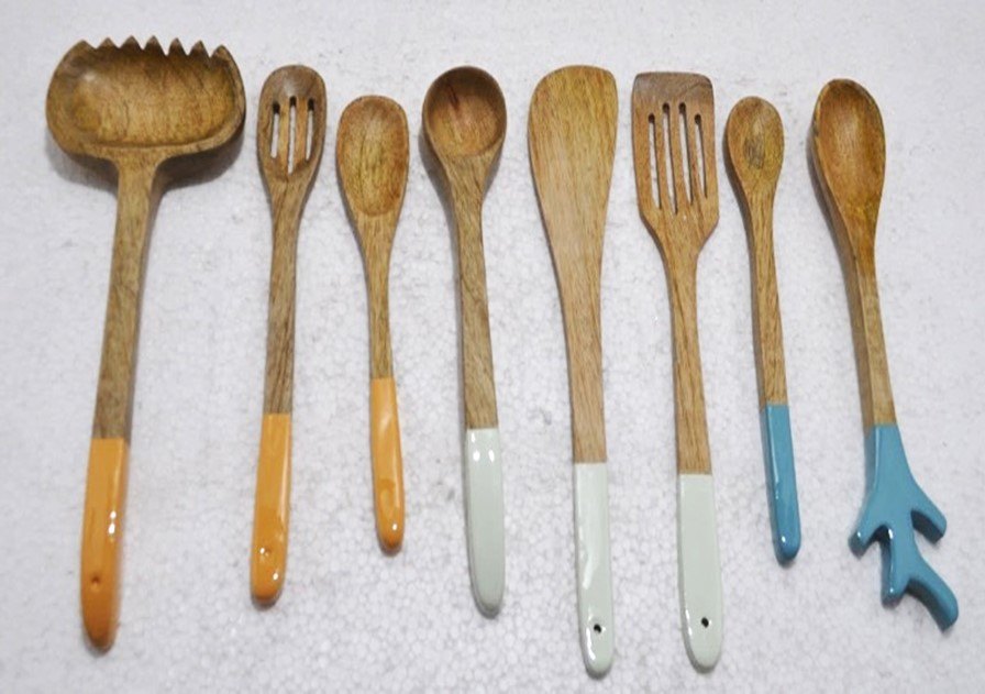 Brown Wooden Cooking Spoon, For Home, Size: 10 To 12