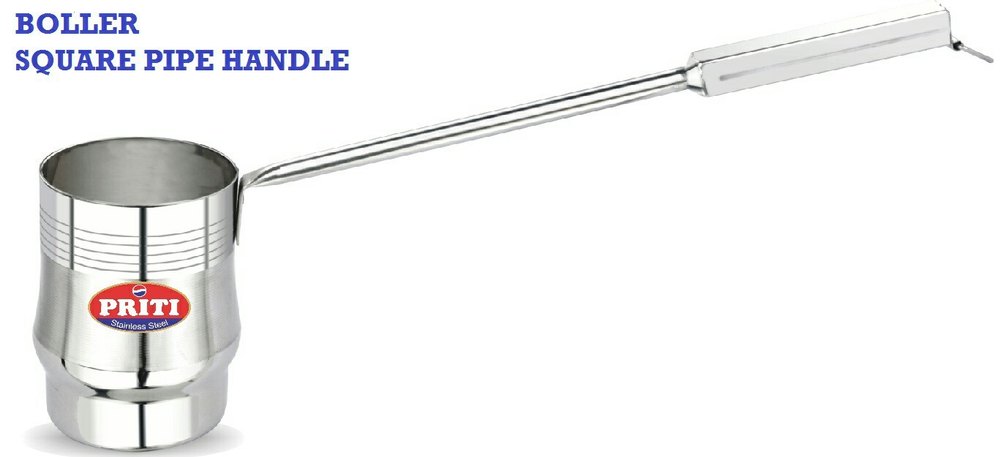 Priti steel Full Steel Liquid Server Water Donga, Size: 300ML
