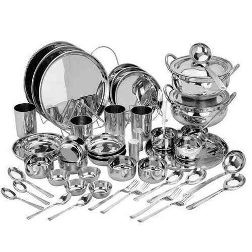 VS VIJAYSTEEL Round Steel Utensils, For Home/Hotel