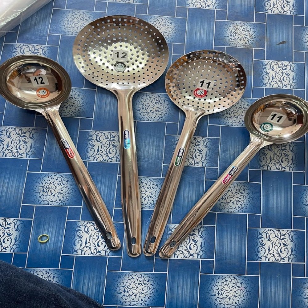 Silver Stainless Steel Ss Bundi Zara, For Home Kitchen Hotel