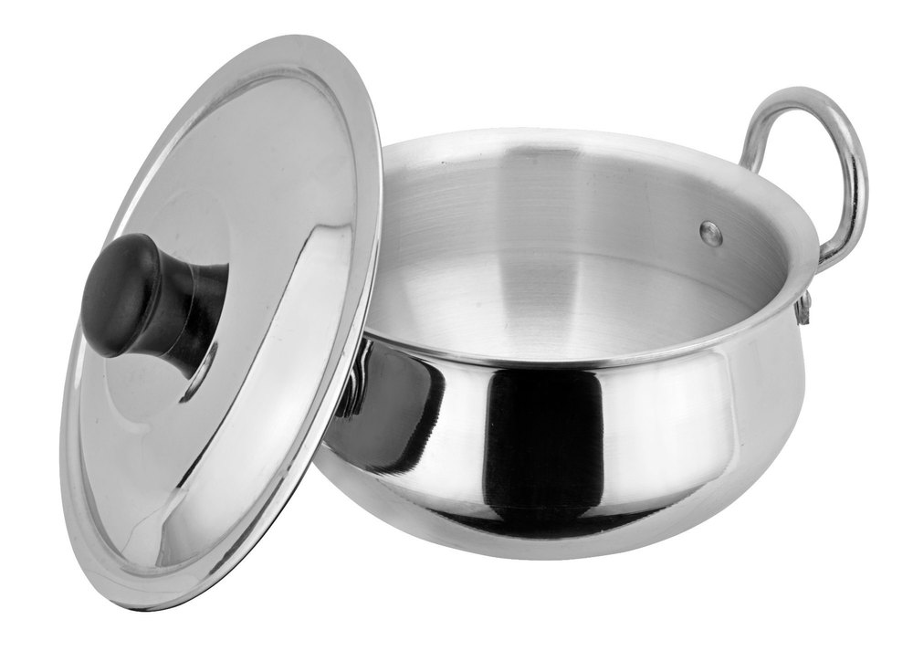 Aluminium Round Carnival Aluminum Handi No-2, 3 Ltr