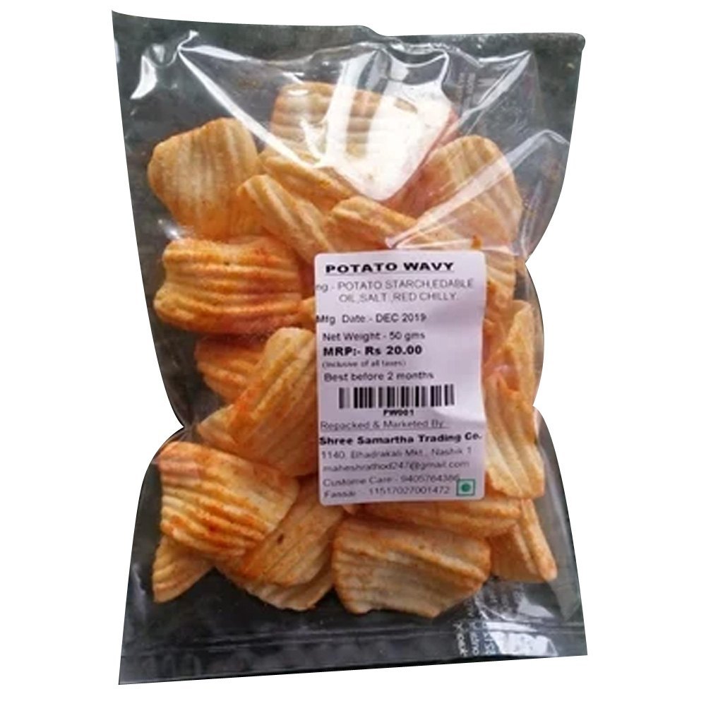 Spicy 3D Potato Papad