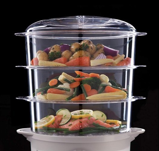 Plasti 9 L Russell Hobbs Food Steamer, For Home, Restaurant Etc